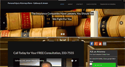 Desktop Screenshot of gallowayjensen.com
